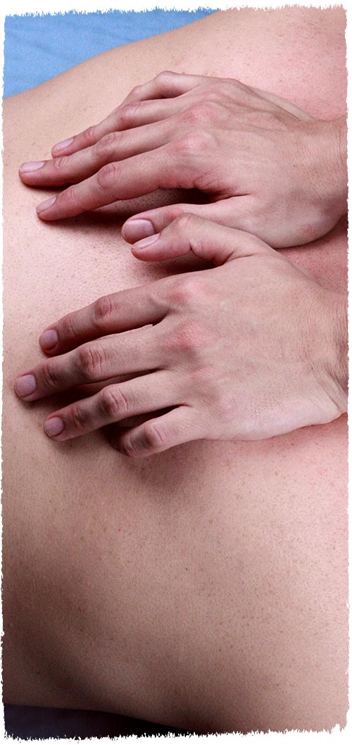San Francisco massage therapy hands